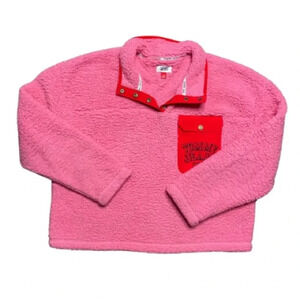 Tommy Jeans Women's Quarter-Snap Sherpa Pullover